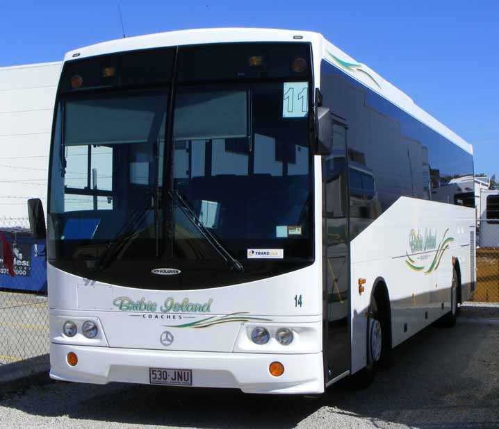 Bribie Island Coaches Mercedes Benz OH1830L Volgren SC222 14